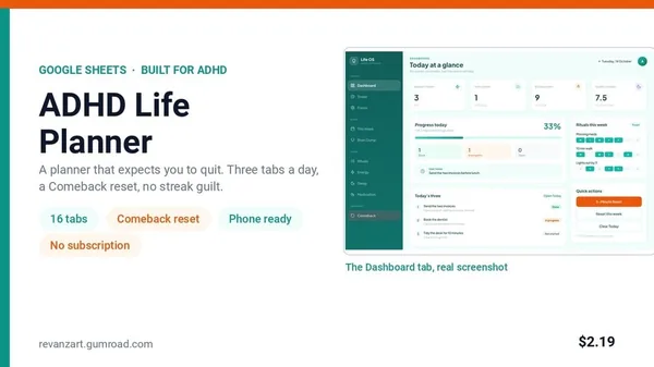 ADHD Life Planner