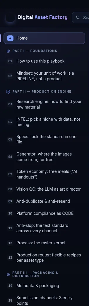 Module list inside the playbook